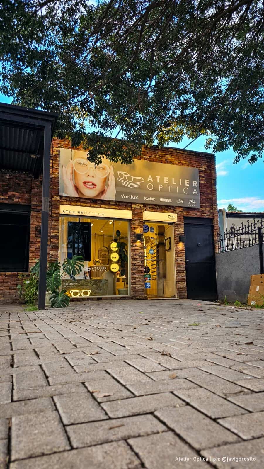 Fachada Atelier Óptica
